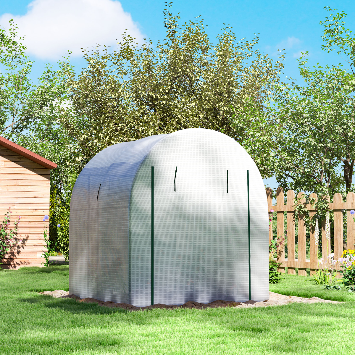 cortex-london-york-polytunnel-greenhouse-with-doors-and-mesh-windows