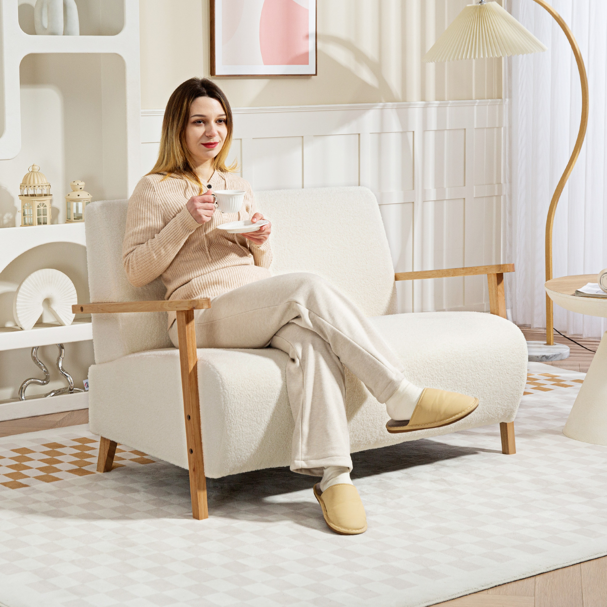 cortex-london-kensington-sherpa-fabric-two-seater-sofa-cream-white