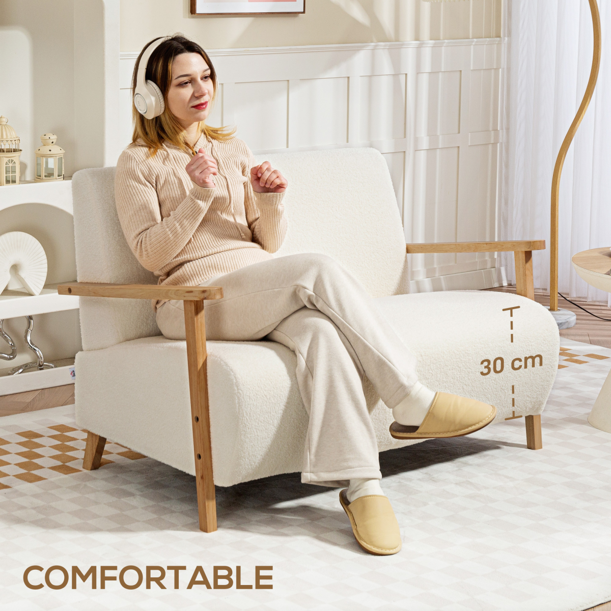 cortex-london-kensington-sherpa-fabric-two-seater-sofa-cream-white
