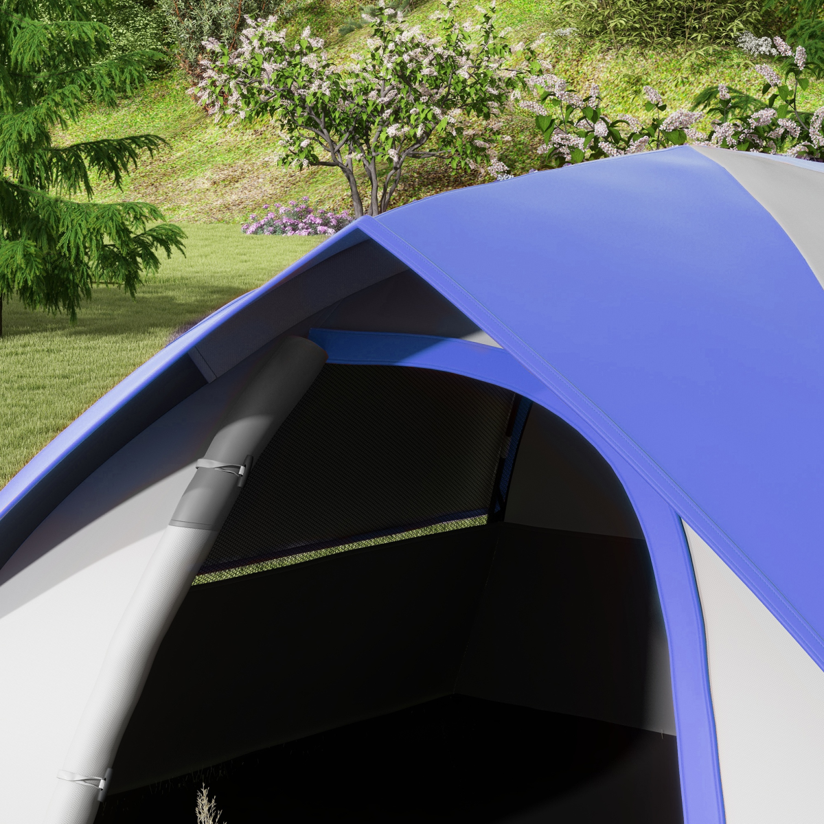 cortex-london-windsor-two-man-camping-tent-3000mm-waterproof-grey-dark-blue