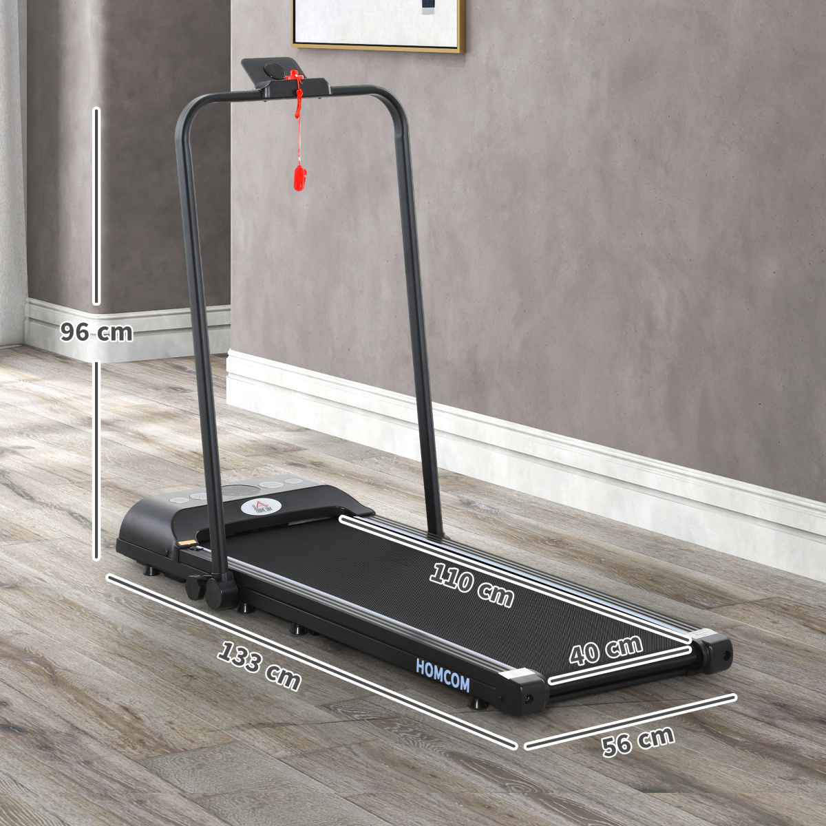 cortex-london-windsor-blue-foldable-walking-treadmill-led-display