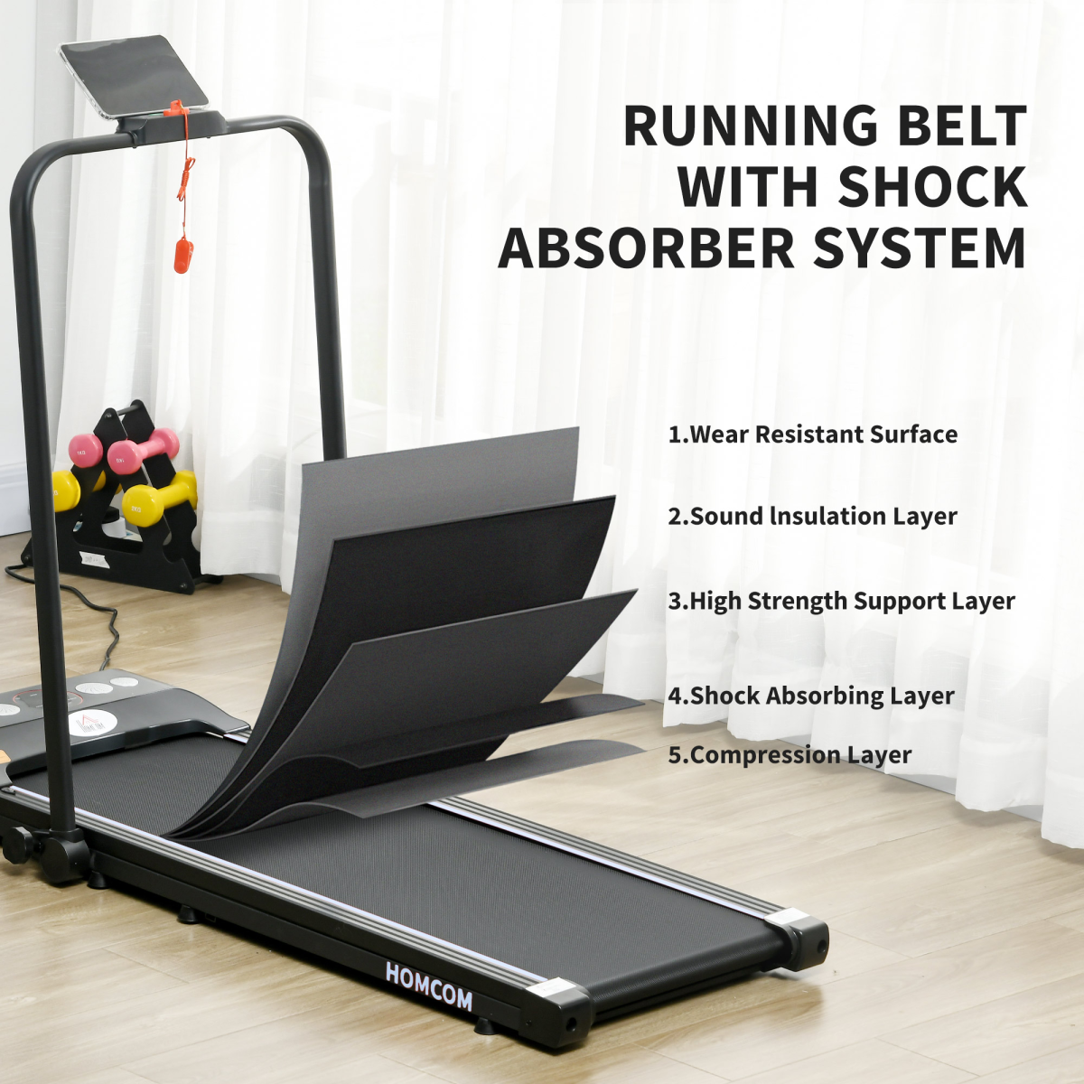 cortex-london-windsor-blue-foldable-walking-treadmill-led-display
