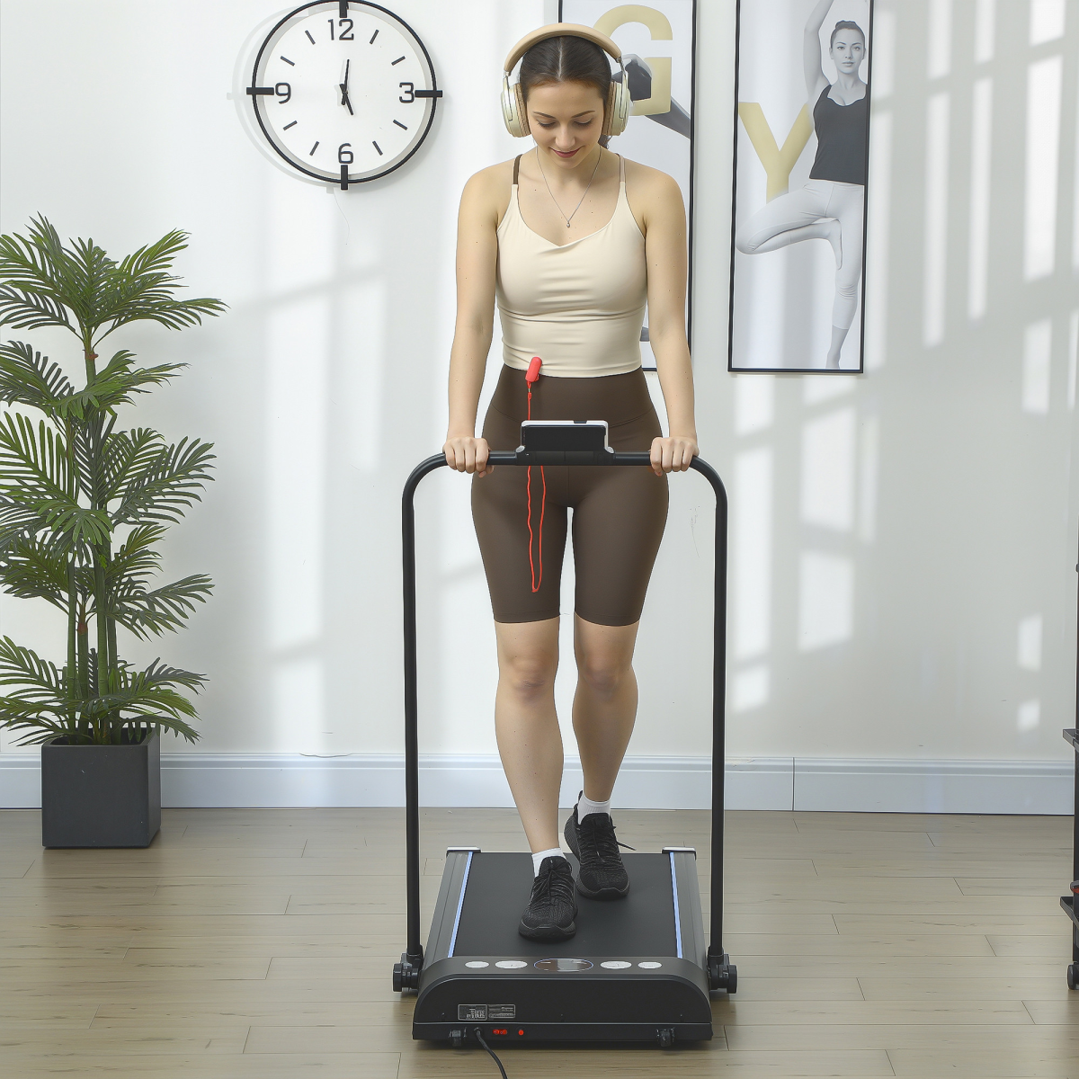 cortex-london-windsor-blue-foldable-walking-treadmill-led-display
