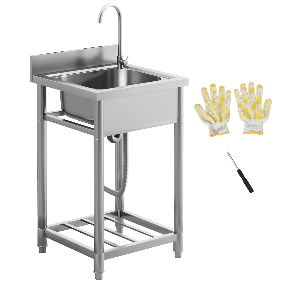 cortex-london-york-stainless-steel-utility-sink-hot-cold-water-pipe
