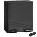 cortex-london-windsor-dual-kitchen-recycling-pedal-bin-2-x-20l-glossy-black