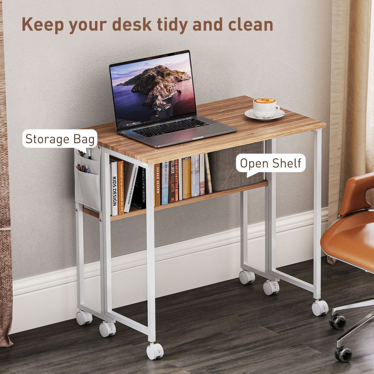 cortex-london-york-80-cm-foldable-computer-desk-on-wheels-natural-wood-finish-white