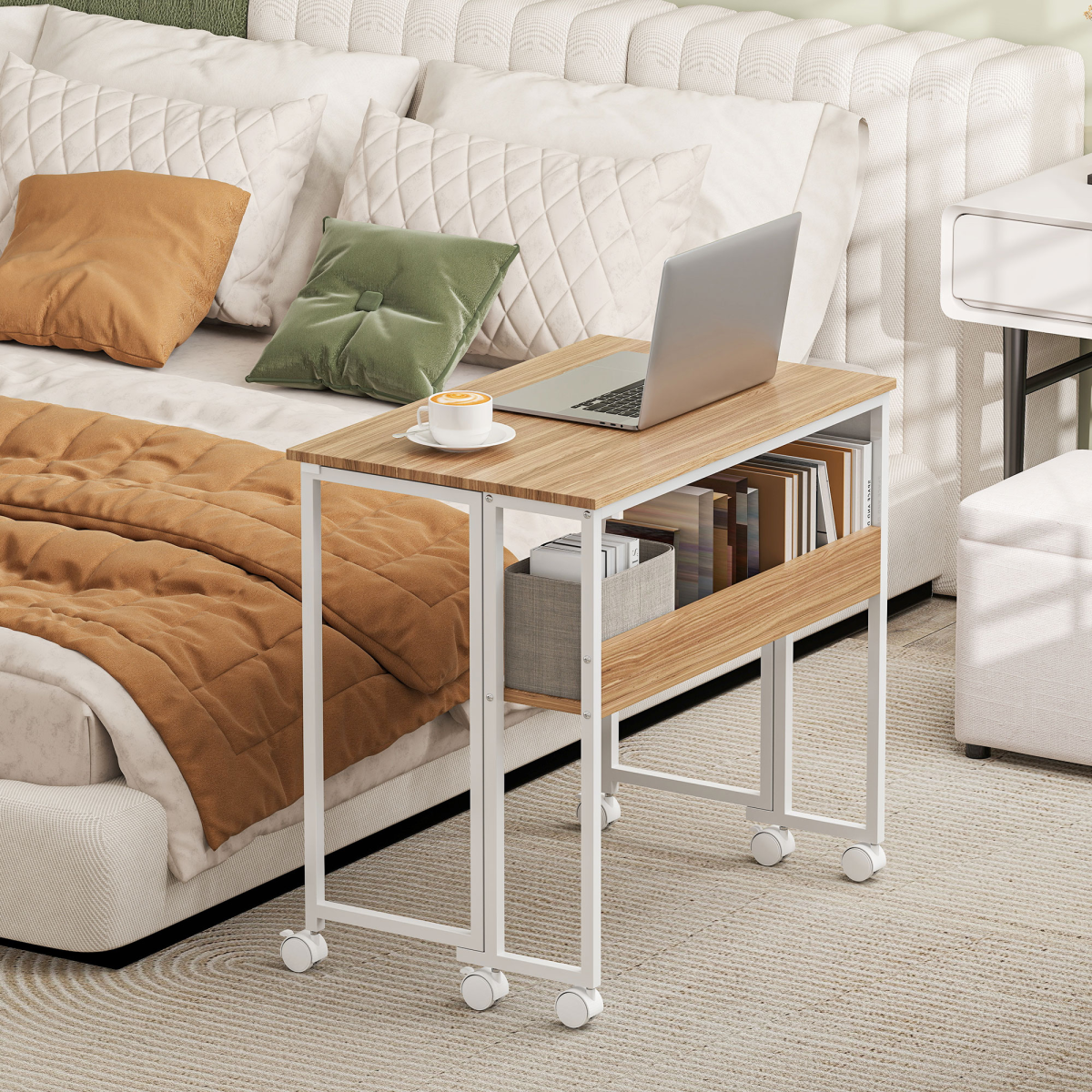 cortex-london-york-80-cm-foldable-computer-desk-on-wheels-natural-wood-finish-white