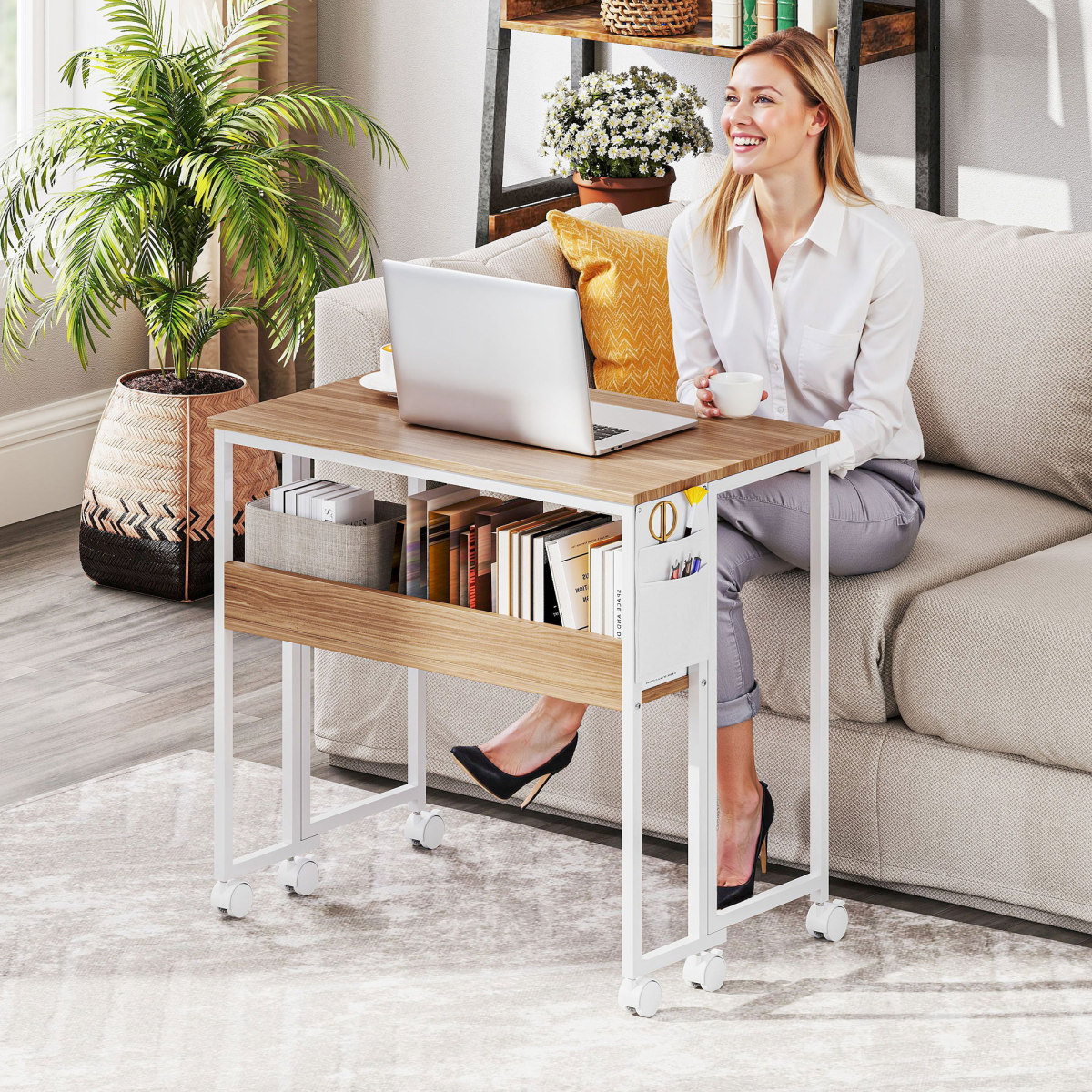cortex-london-york-80-cm-foldable-computer-desk-on-wheels-natural-wood-finish-white
