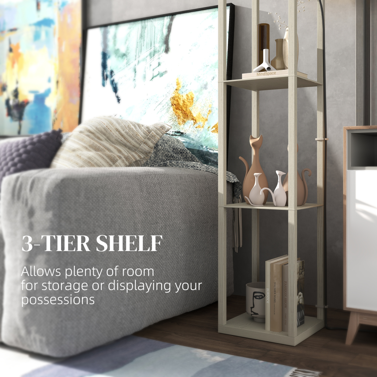 cortex-london-york-oak-white-honeycomb-shelf-floor-lamp