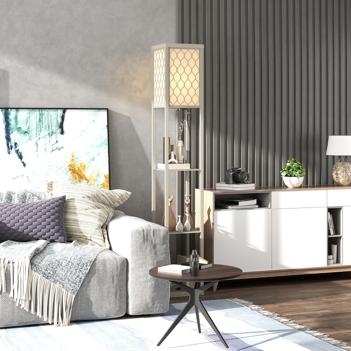 cortex-london-york-oak-white-honeycomb-shelf-floor-lamp