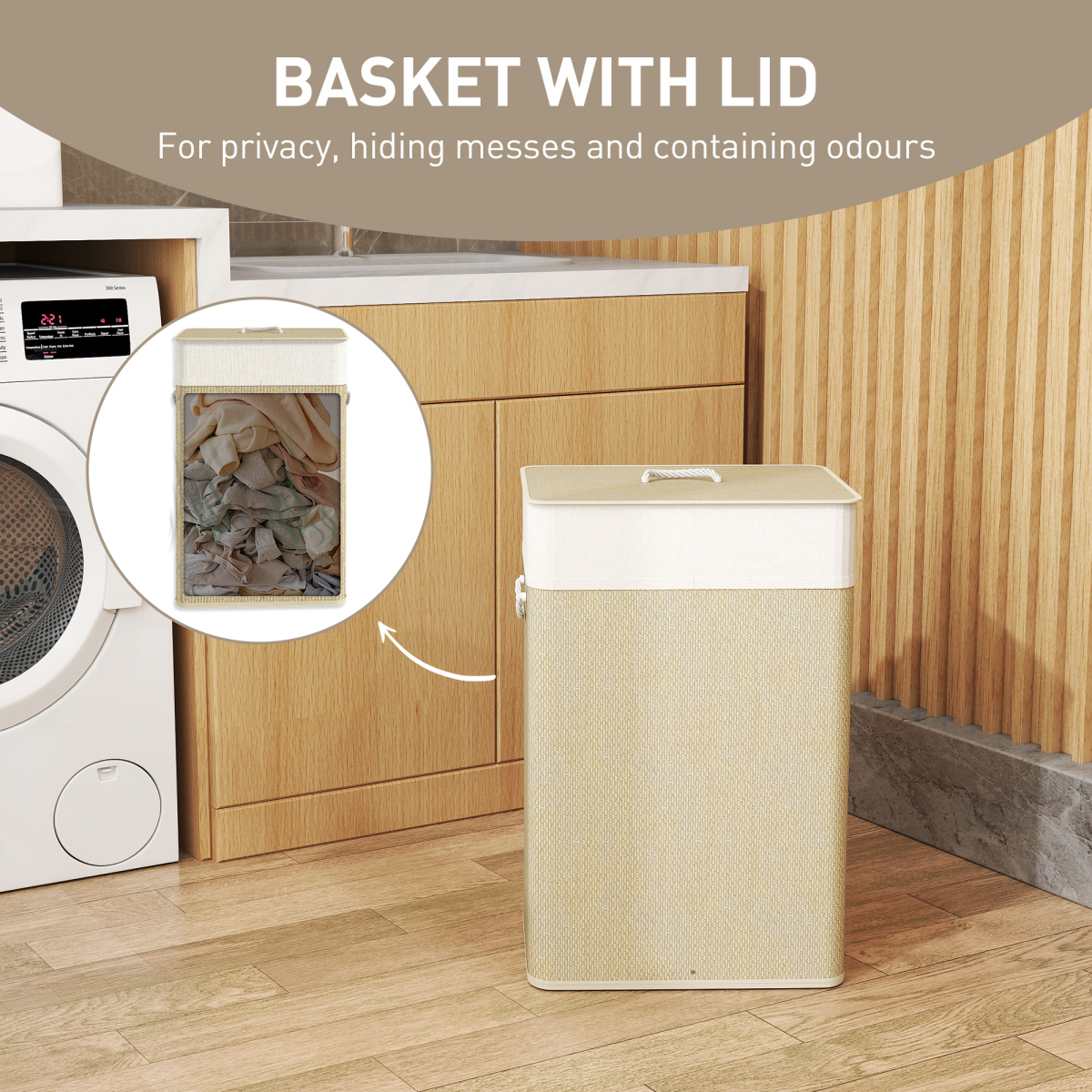 cortex-london-york-bamboo-laundry-hamper-72l-removable-machine-washable-liner-bag-nature-wood-finish