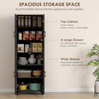 cortex-london-windsor-black-kitchen-storage-cabinet-four-doors-five-inner-shelves
