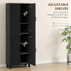 cortex-london-windsor-black-kitchen-storage-cabinet-four-doors-five-inner-shelves