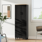 cortex-london-windsor-black-kitchen-storage-cabinet-four-doors-five-inner-shelves