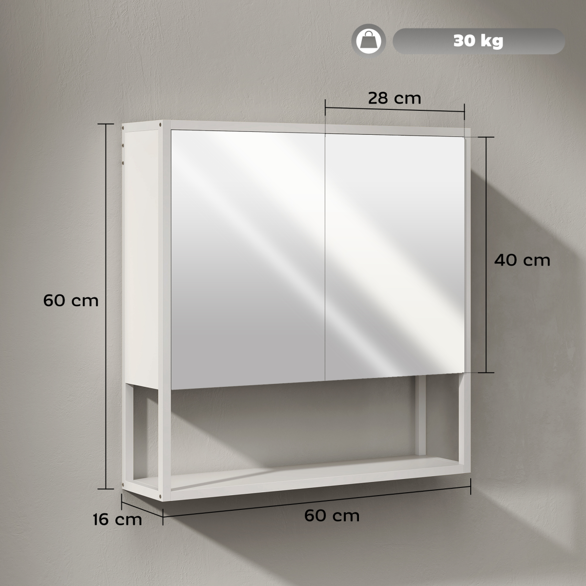 cortex-london-york-white-industrial-mirrored-bathroom-cabinet
