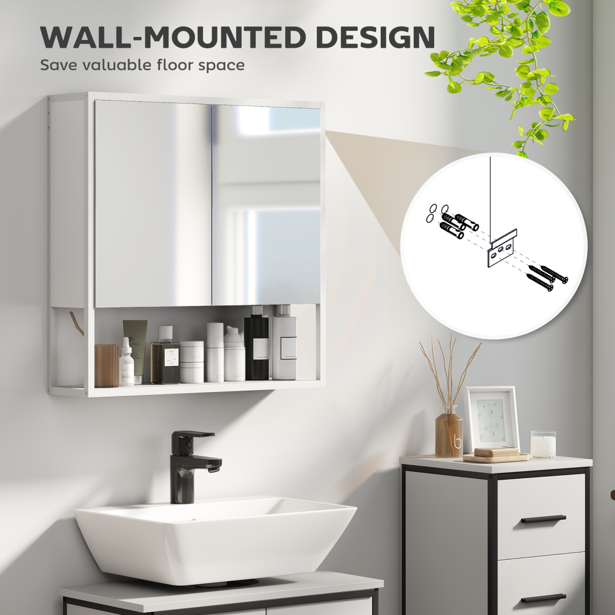 cortex-london-york-white-industrial-mirrored-bathroom-cabinet
