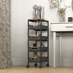 cortex-london-york-kitchen-storage-trolley-five-tier-four-drawers
