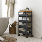 cortex-london-york-kitchen-storage-trolley-five-tier-four-drawers