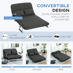 cortex-london-kensington-charcoal-grey-faux-suede-two-seater-sofa-bed