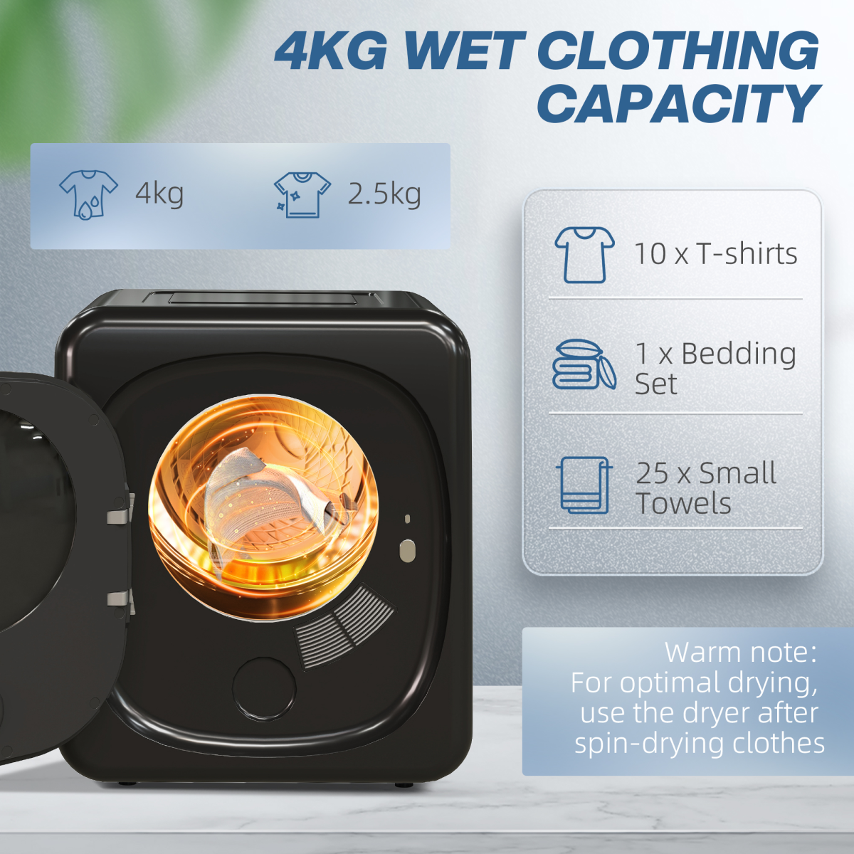 cortex-london-kensington-4kg-800w-vented-tumble-dryer-black
