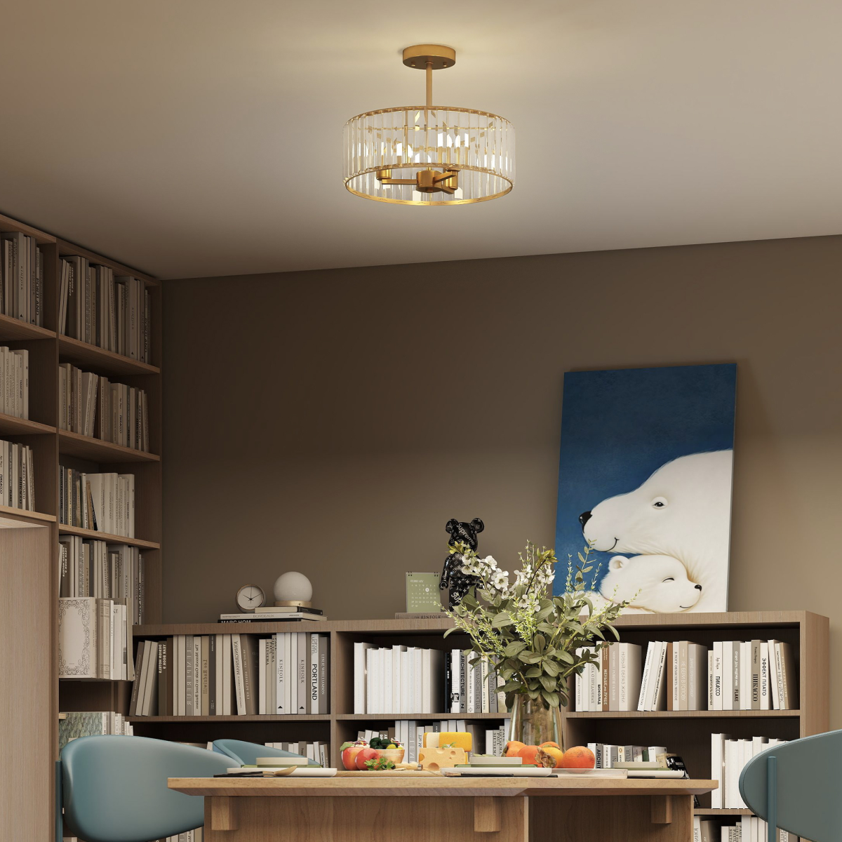 cortex-london-york-gold-tone-crystal-semi-flush-ceiling-light