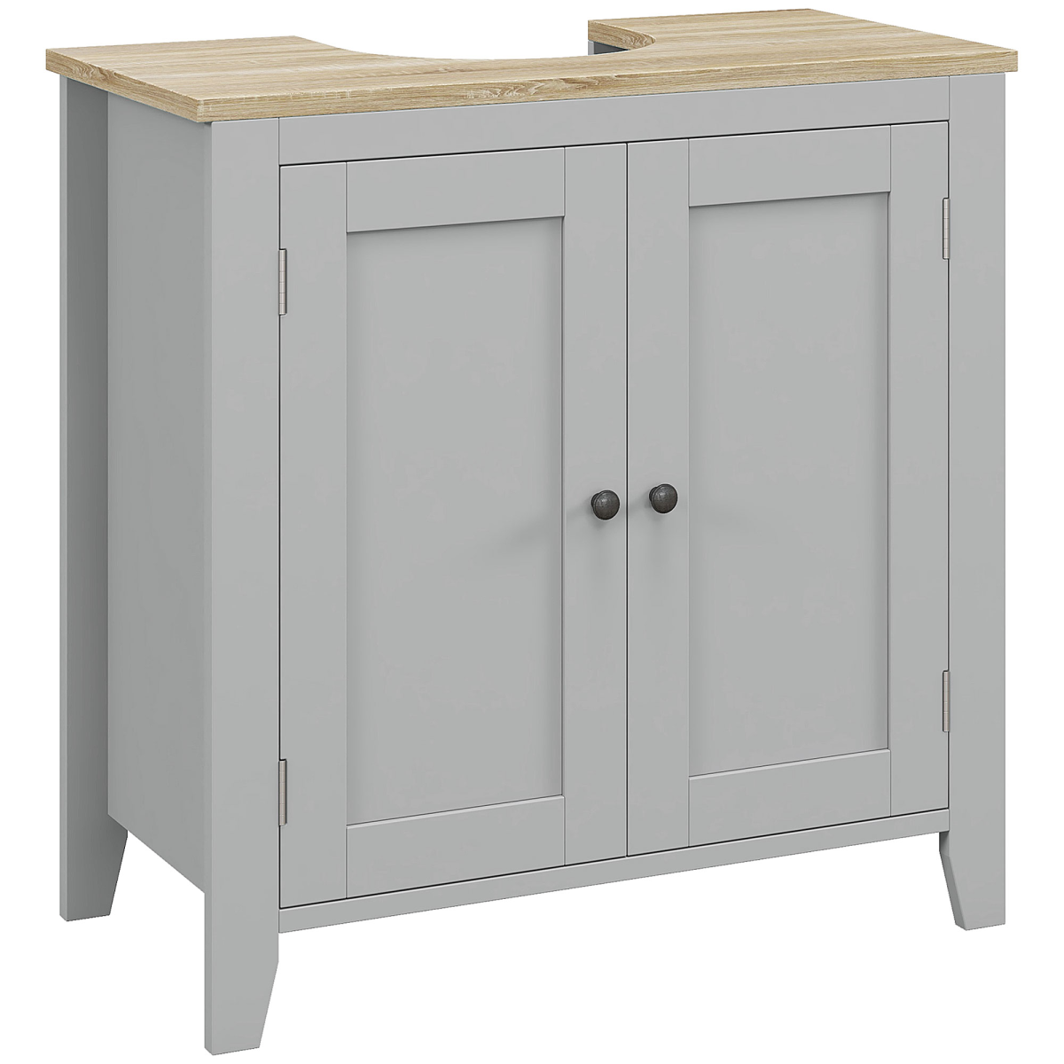 cortex-london-windsor-grey-under-sink-bathroom-cabinet-mdf-adjustable-shelf