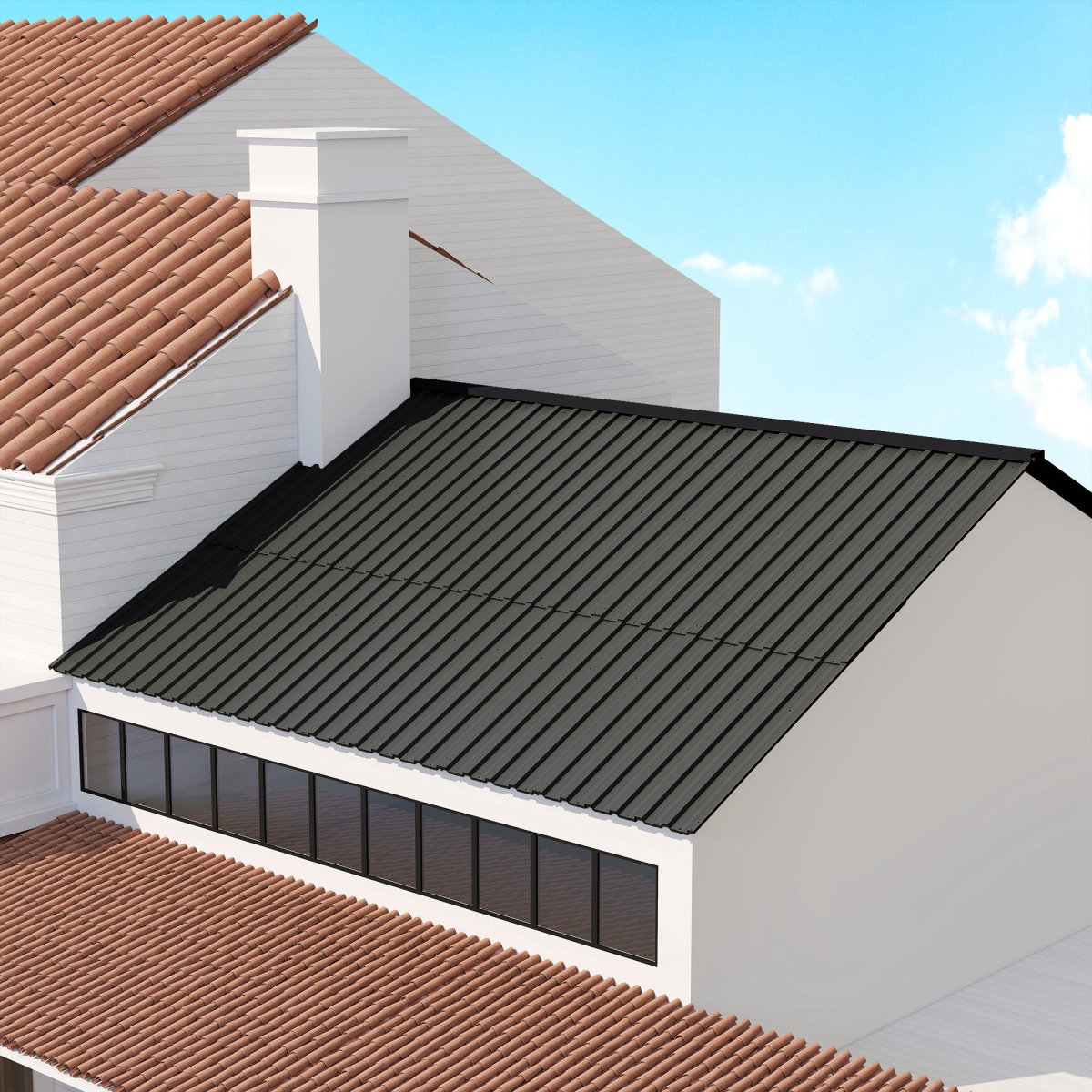 cortex-london-york-galvanised-steel-roofing-sheets-pack-of-12-black