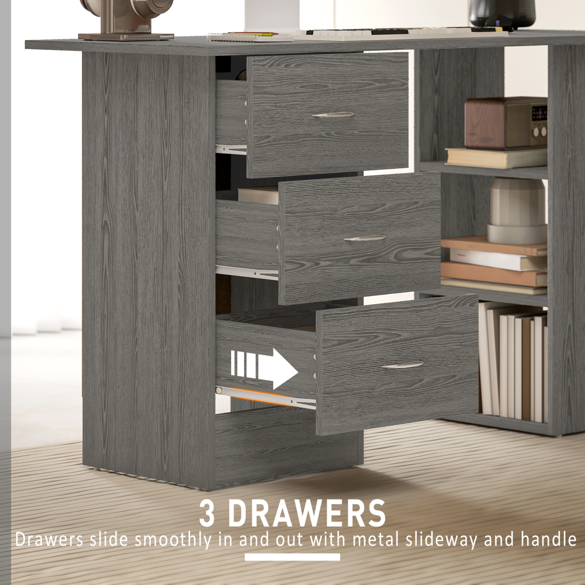 cortex-london-york-grey-mdf-computer-desk-with-drawers-and-shelves