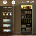 cortex-london-windsor-green-freestanding-led-pantry-cabinet-four-doors