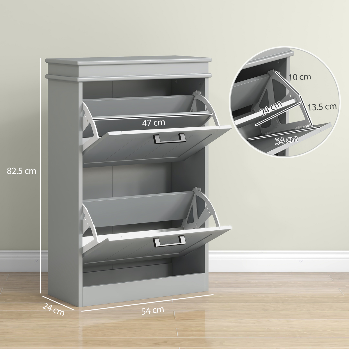 cortex-london-york-grey-slim-shoe-storage-cabinet-two-flip-drawers