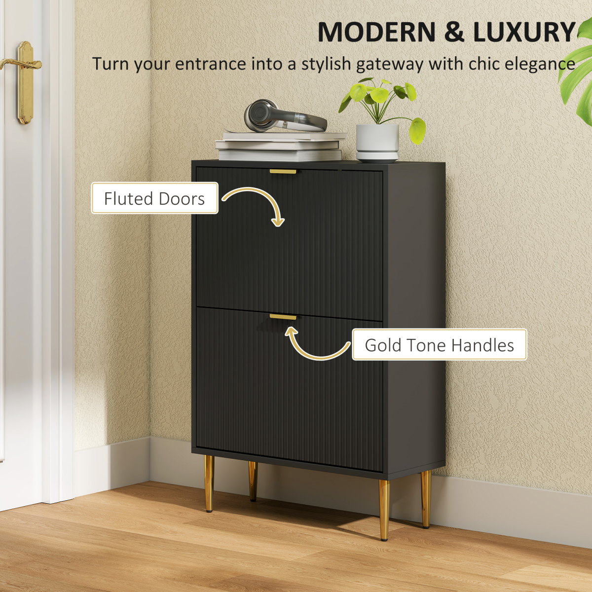 cortex-london-york-fluted-shoe-storage-cabinet-black