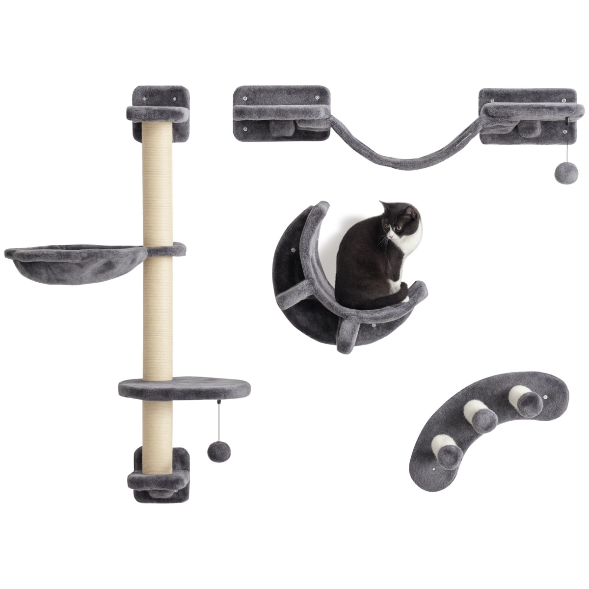 cortex-london-york-cat-wall-furniture-set-with-hammock-ladder-platforms-dark-grey