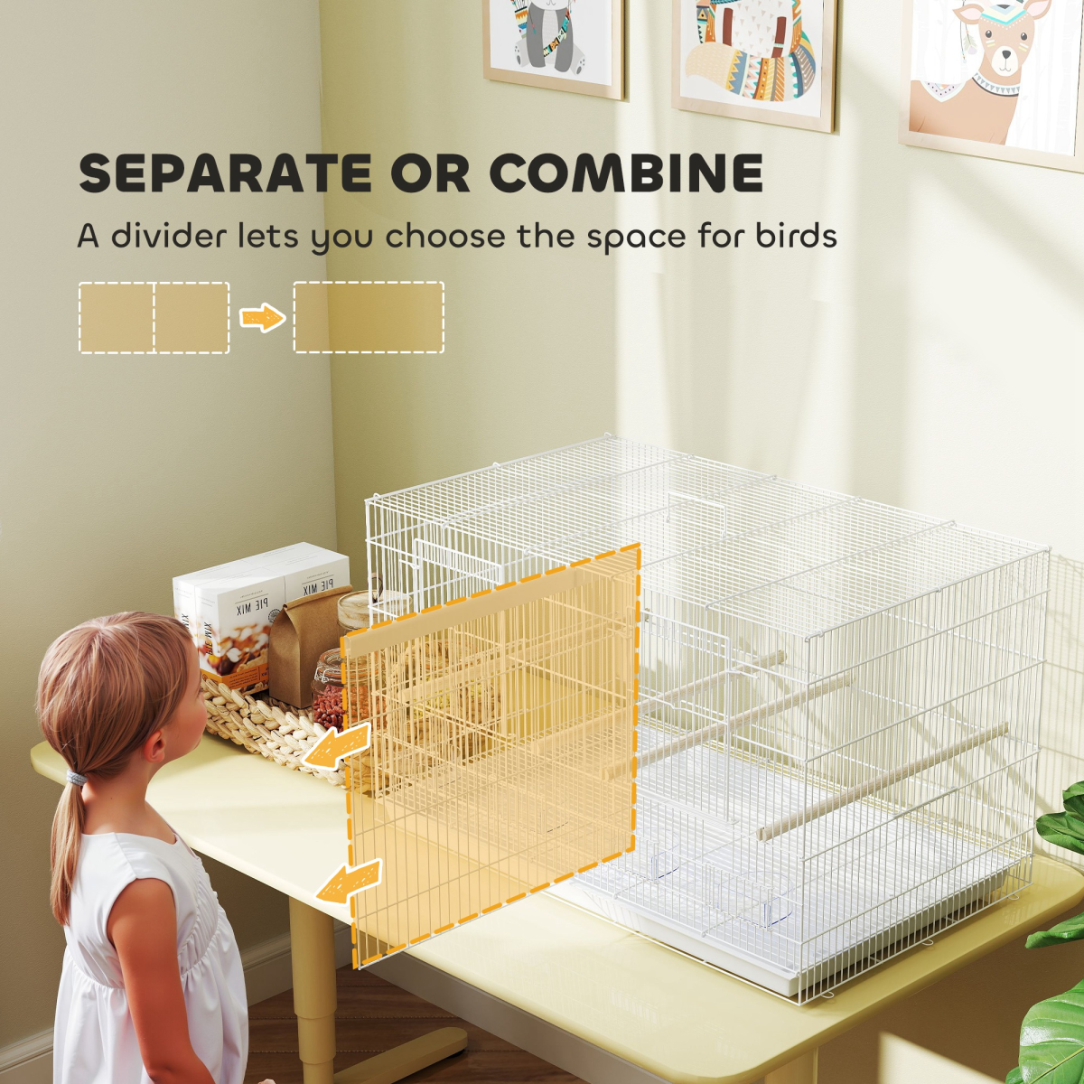 cortex-london-york-pawhut-white-bird-cage-divider-four-wooden-perches-slide-out-tray