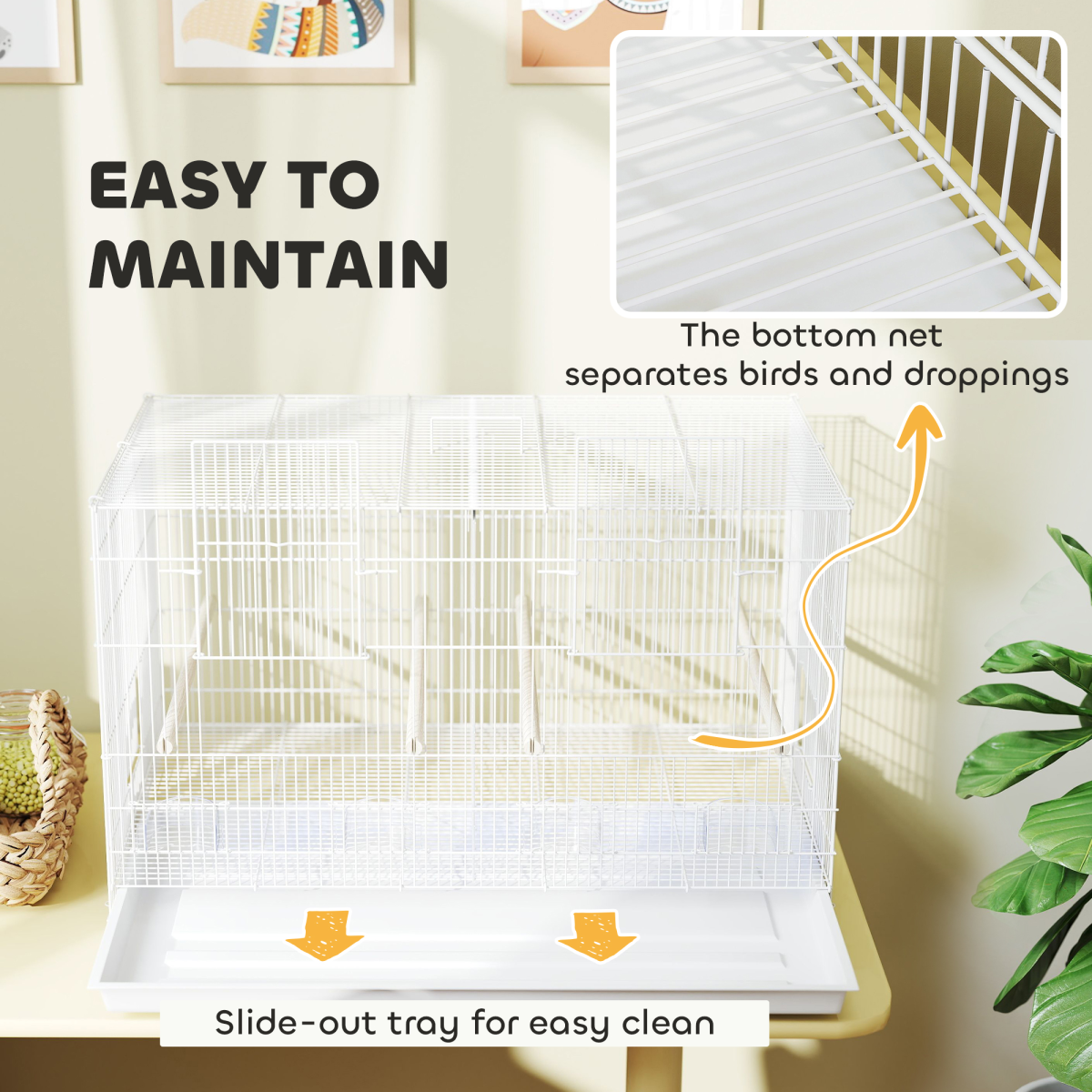 cortex-london-york-pawhut-white-bird-cage-divider-four-wooden-perches-slide-out-tray