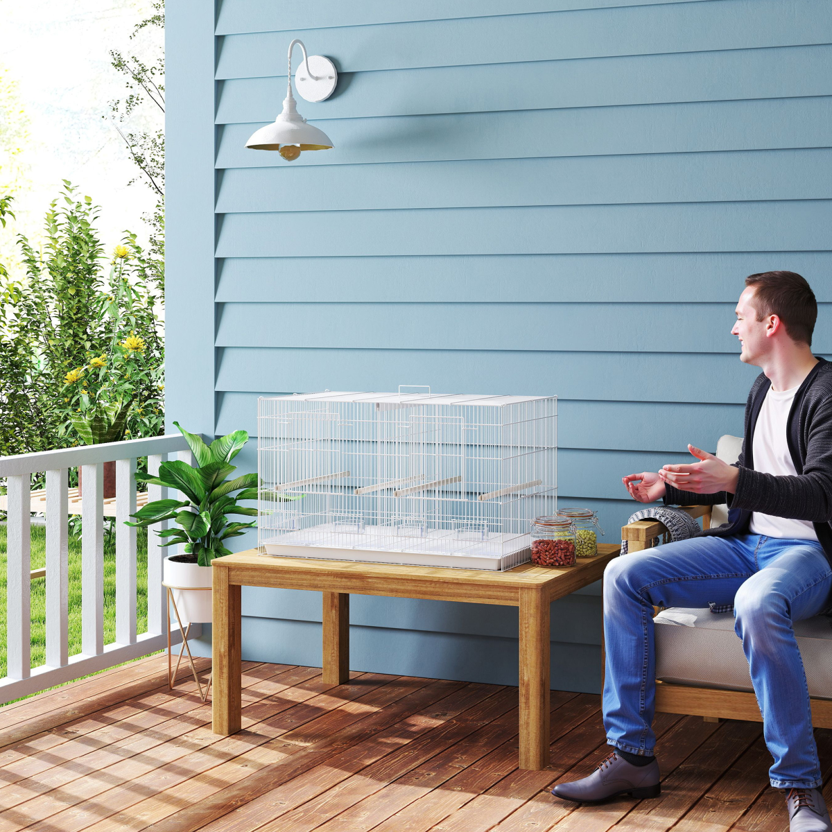 cortex-london-york-pawhut-white-bird-cage-divider-four-wooden-perches-slide-out-tray