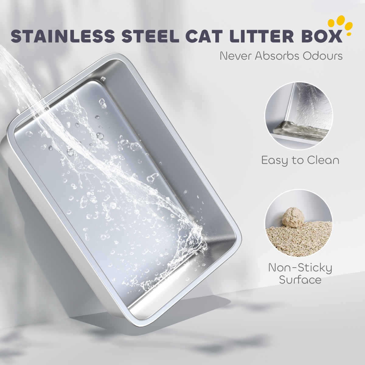 cortex-london-york-stainless-steel-cat-litter-box-high-sides-grey