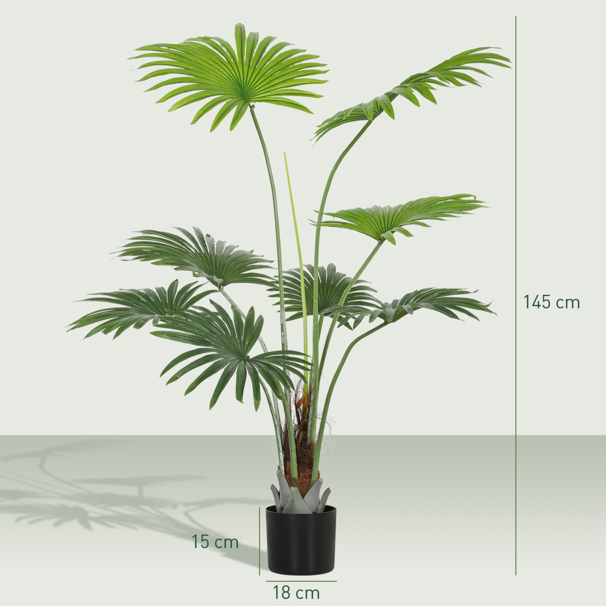 cortex-london-windsor-artificial-palm-tree-145cm-green-peva-leaves-coconut-coir