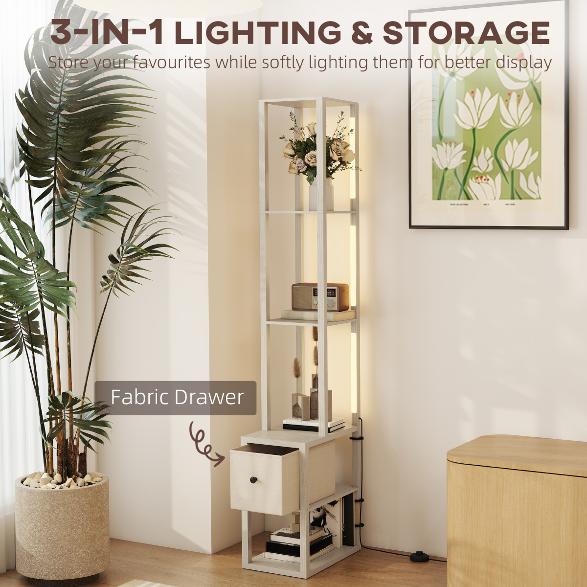 cortex-london-windsor-oak-led-floor-lamp-with-shelves-and-fabric-drawer