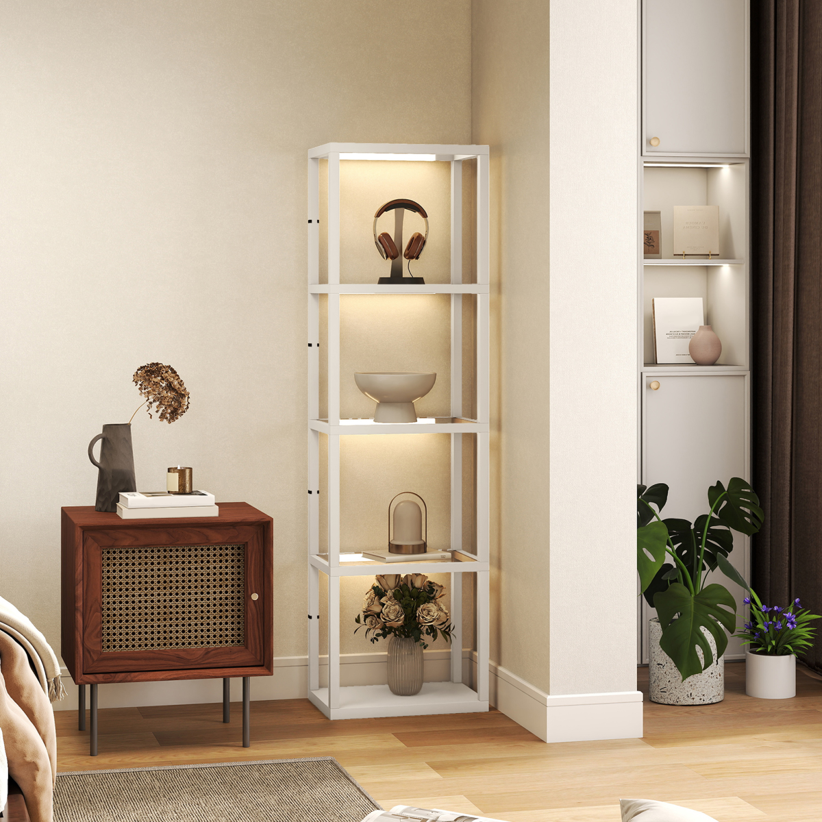 cortex-london-york-oak-led-floor-lamp-glass-shelves