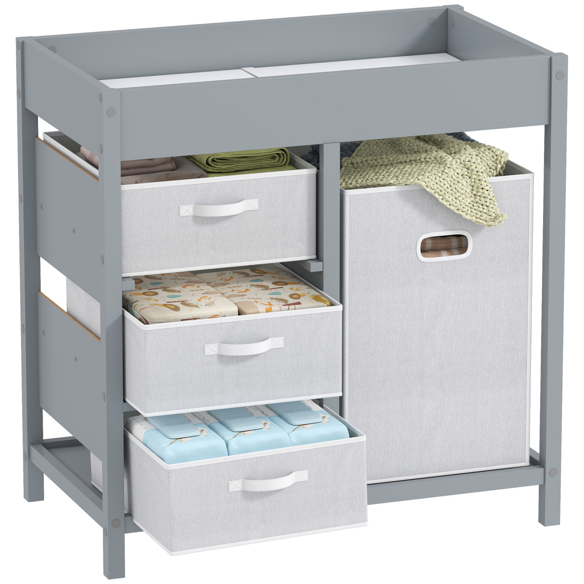 cortex-london-windsor-baby-changing-unit-with-drawers-grey