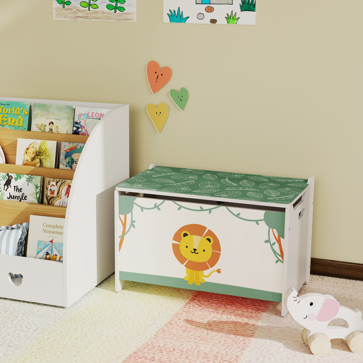 cortex-london-windsor-green-mdf-toy-box-safety-hinges