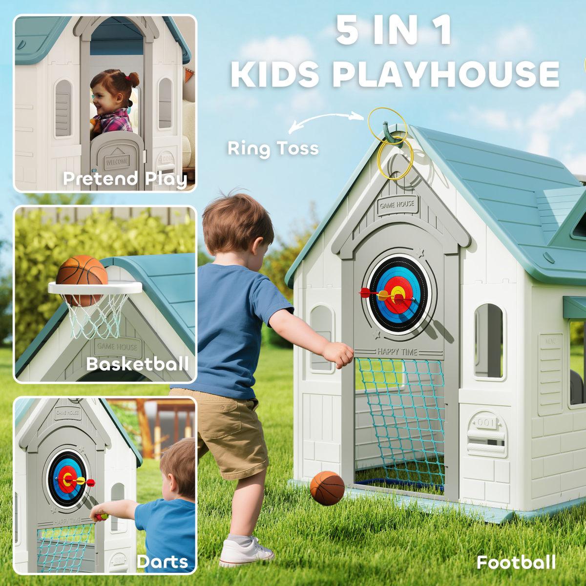 cortex-london-windsor-kids-indoor-outdoor-playhouse-with-games-beige-green-grey