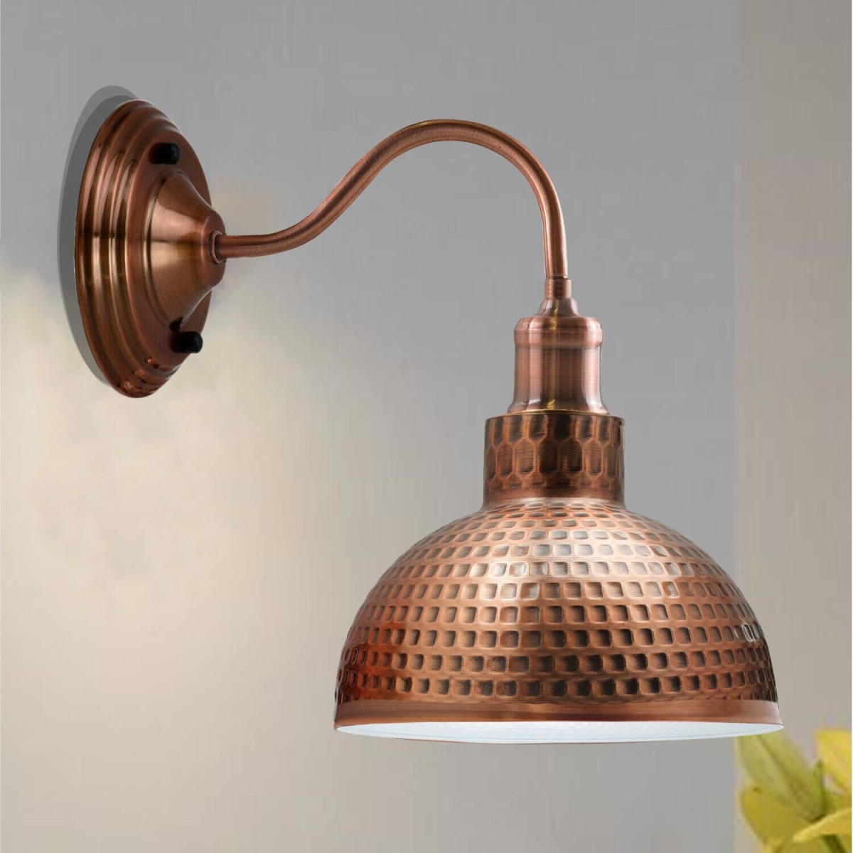 cortex-london-york-retro-copper-brass-wall-light-dome-metal-e27