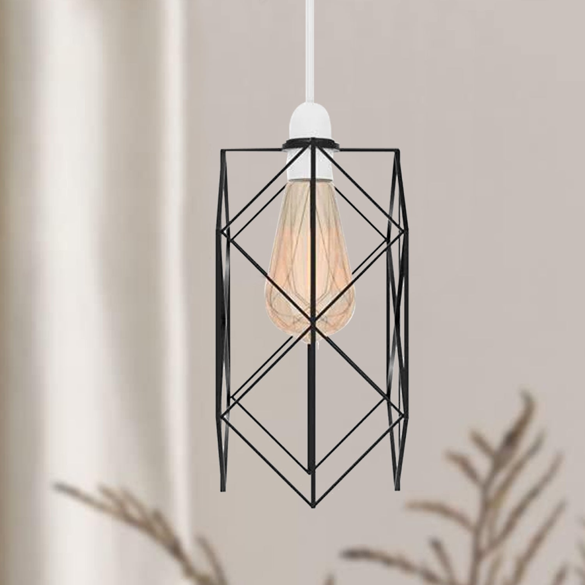 cortex-london-york-modern-black-metal-wire-cage-lamp-shade-square