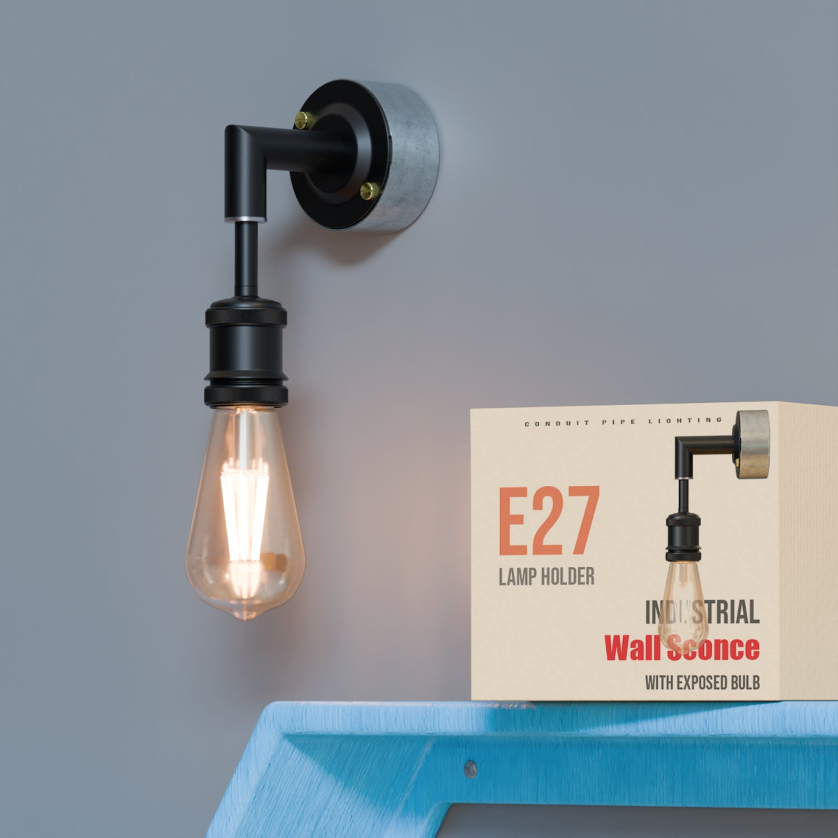 cortex-london-windsor-industrial-conduit-pipe-e27-wall-light