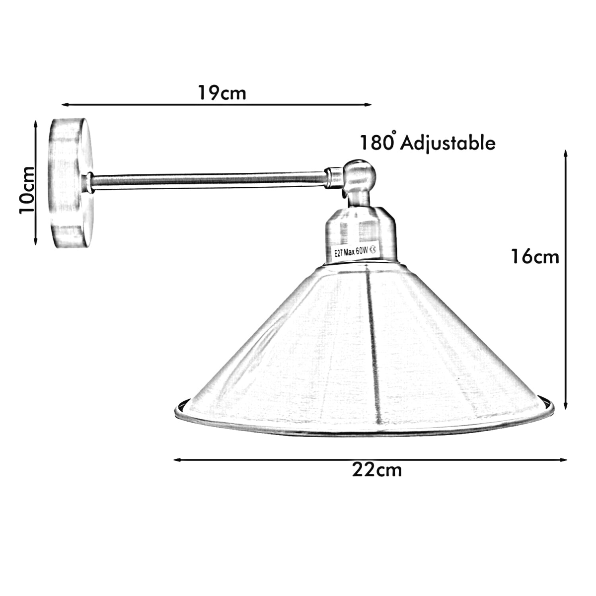 cortex-london-york-industrial-adjustable-metal-wall-light-flat-shade-e27