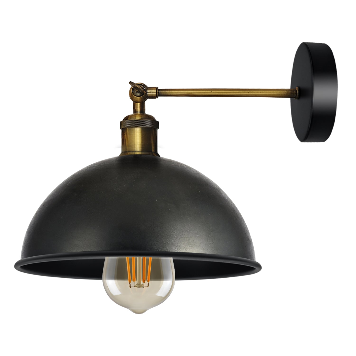 cortex-london-kensington-modern-metal-dome-wall-light-sconce