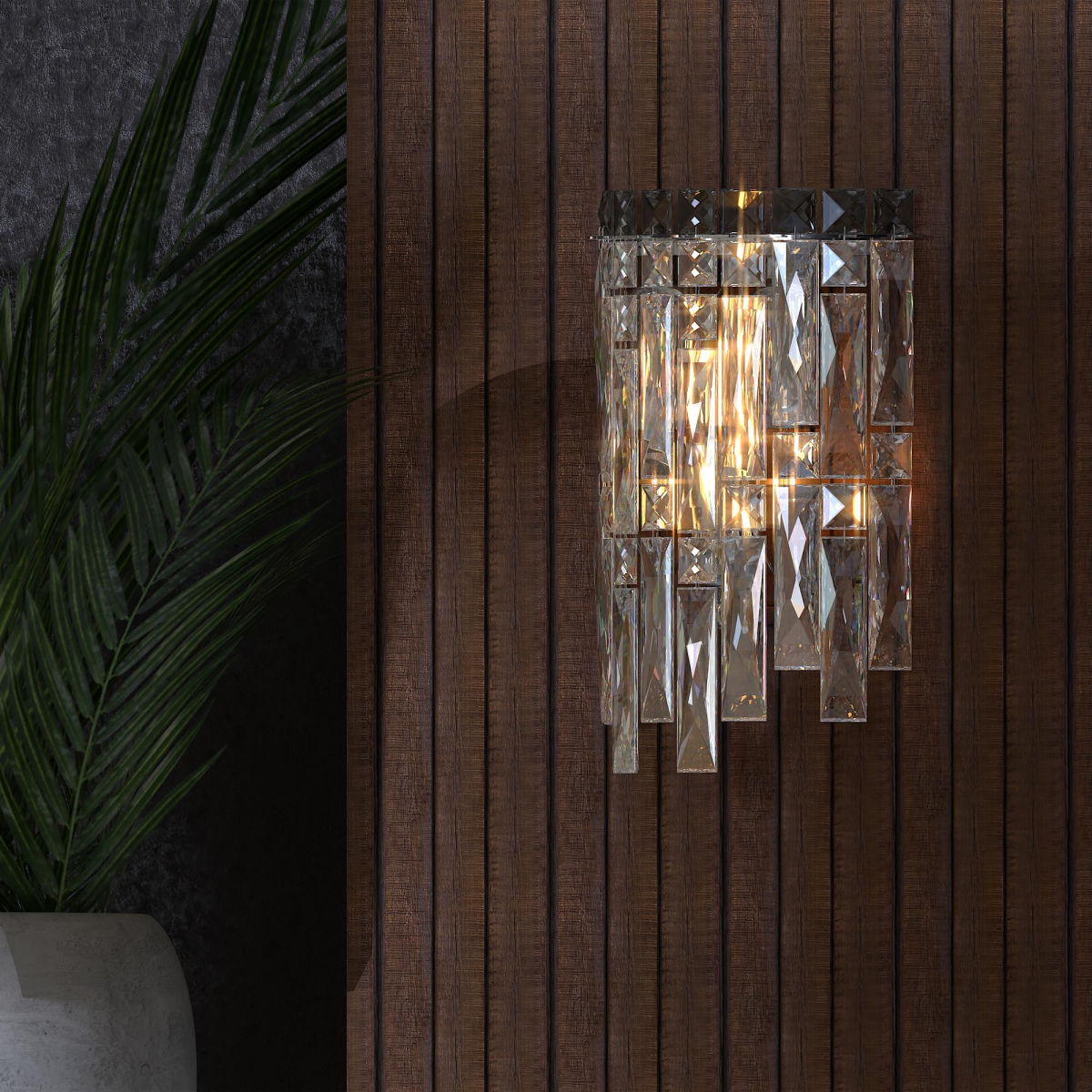 cortex-london-windsor-modern-led-crystal-chandelier-wall-light-chrome