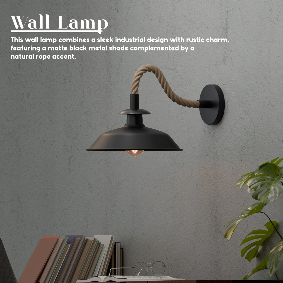 cortex-london-york-vintage-hemp-rope-wall-sconce-e27-black-metal-shade