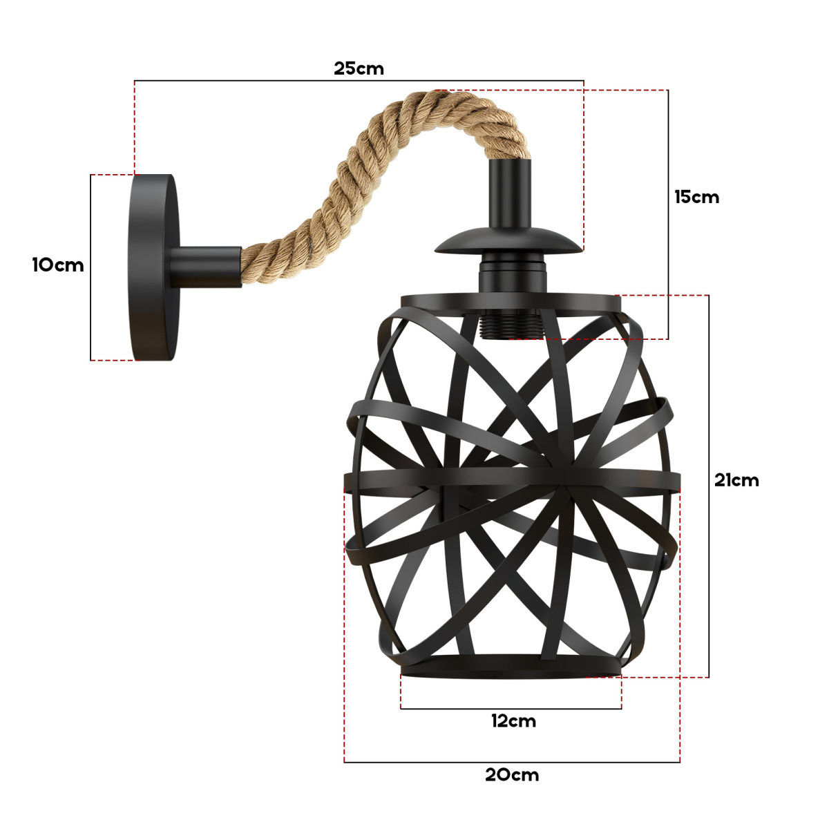 cortex-london-york-industrial-black-hemp-rope-metal-wall-light-20cm-round-cage